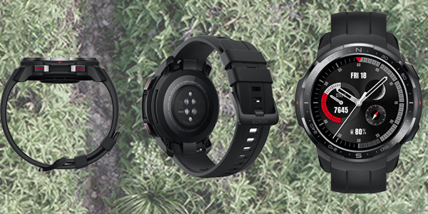 Différentes vue de la Honor Watch GS Pro