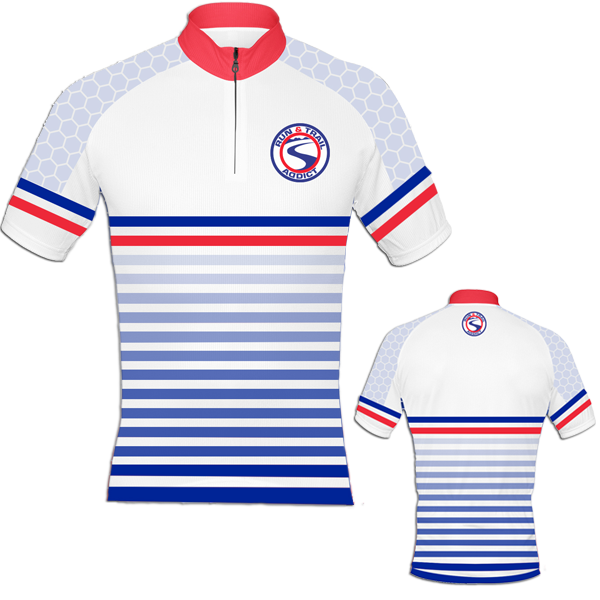 Maillot unisexe manches courtes R&T ADDICT